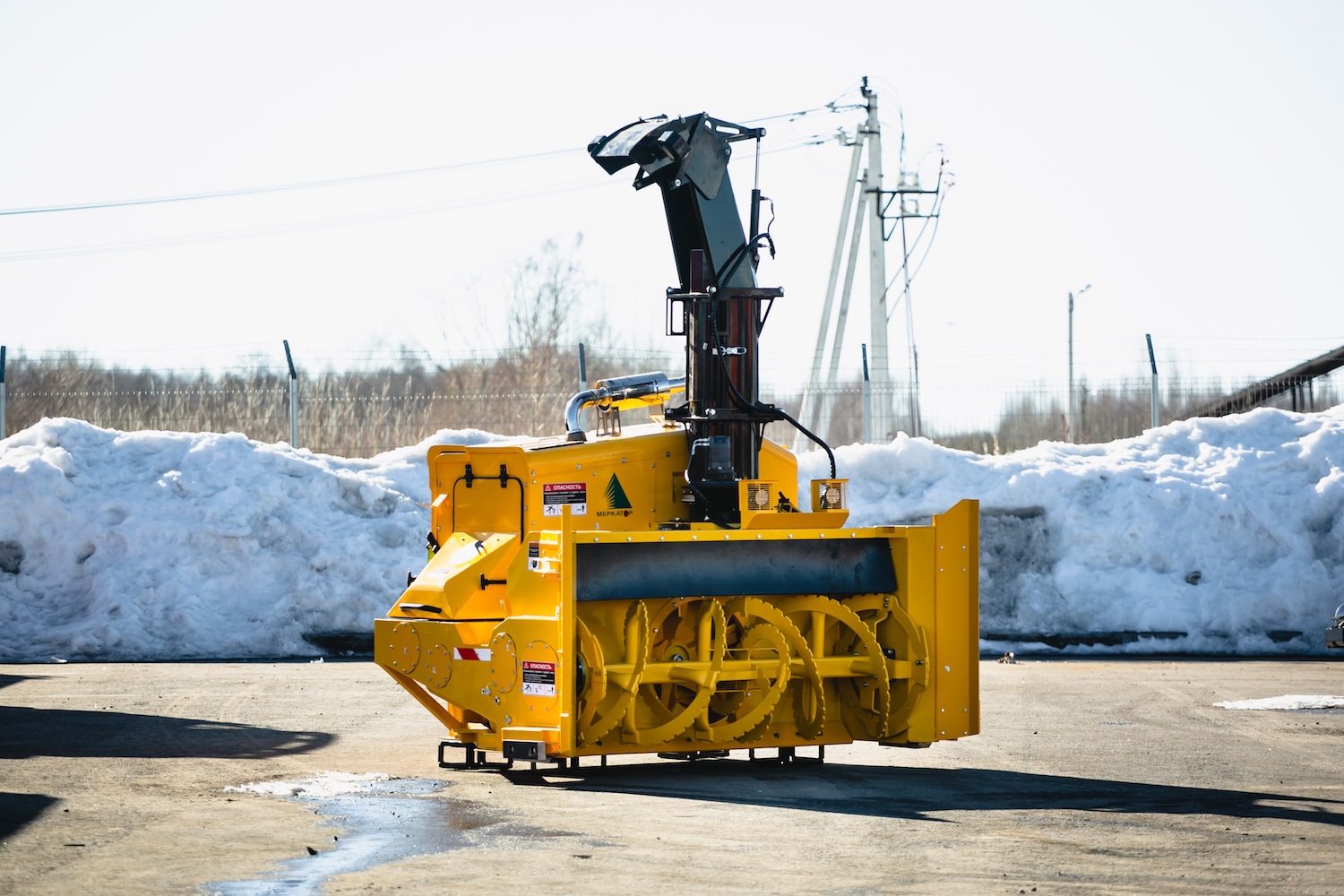 Фрезерно-роторный снегоочиститель РС 400